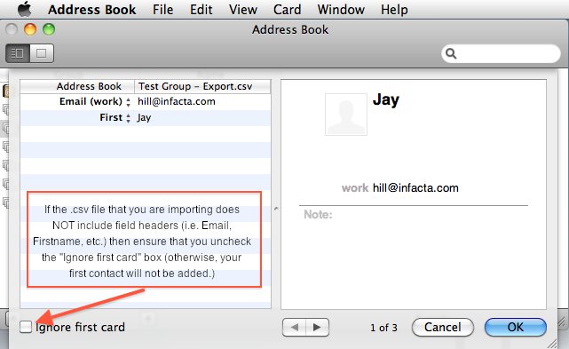 import csv contacts to outlook for mac