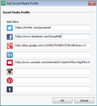 find social media profiles by email address free