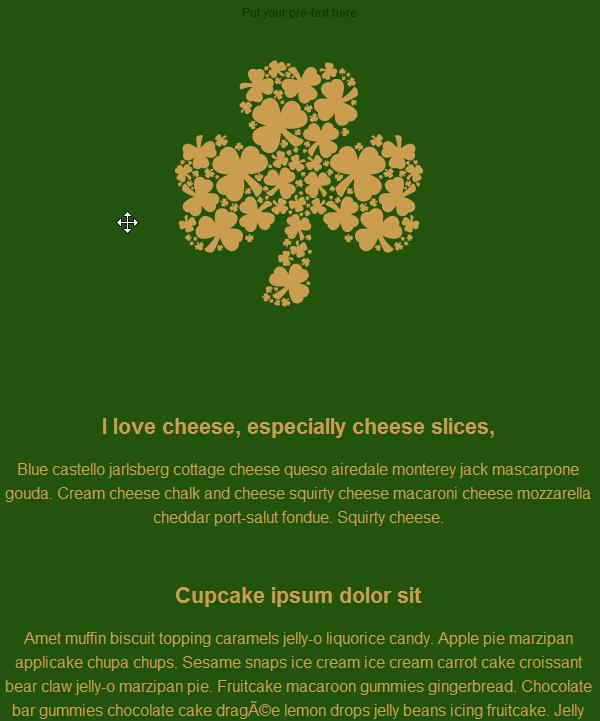 St. Patrick's Day Email Templates